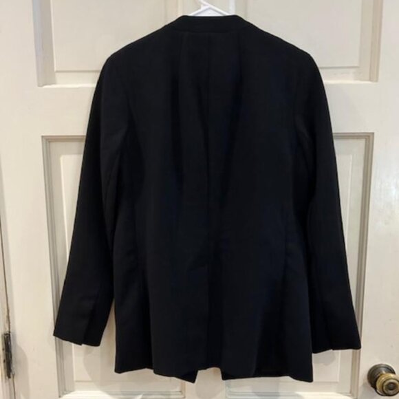 NWT SPANX PERFECT COLLARLESS BLAZER Black xs - Picture 6 of 7